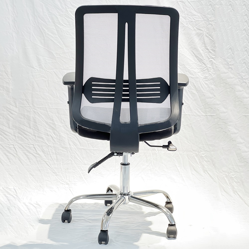 Ghế lưới nhân viên chân inox PT348